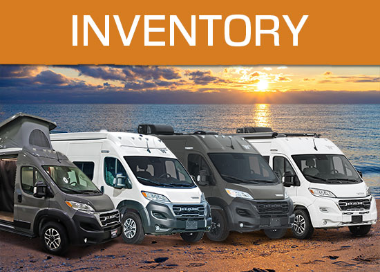 Winnebago Travato, Solis, Solis Pocket and Roam Inventory